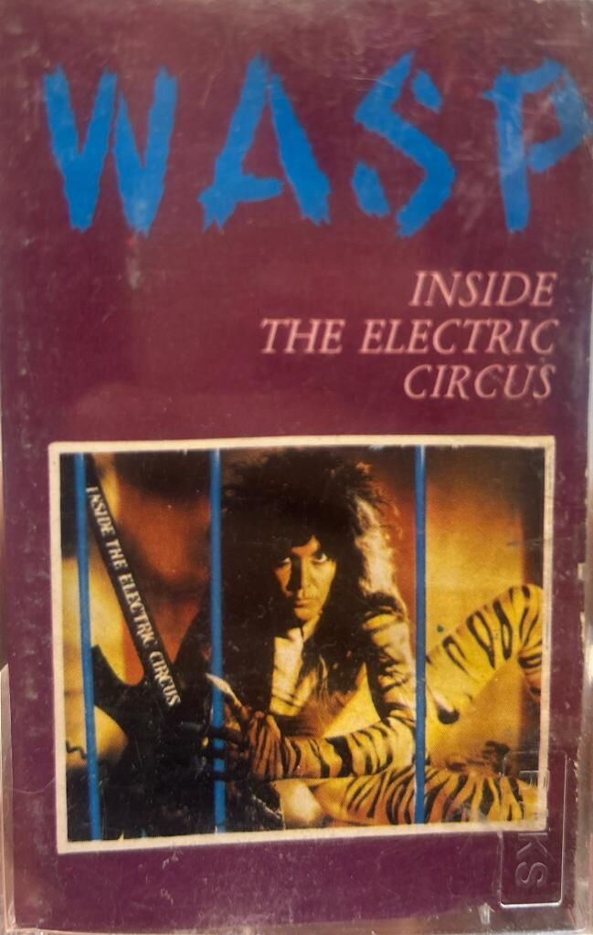 KASET W.A.S.P. – Inside The Electric Circus 1987 BASKI KASET