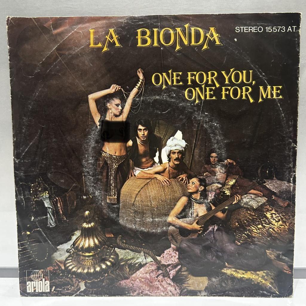 La Bionda – One For You, One For Me / There For Me 45LİK
