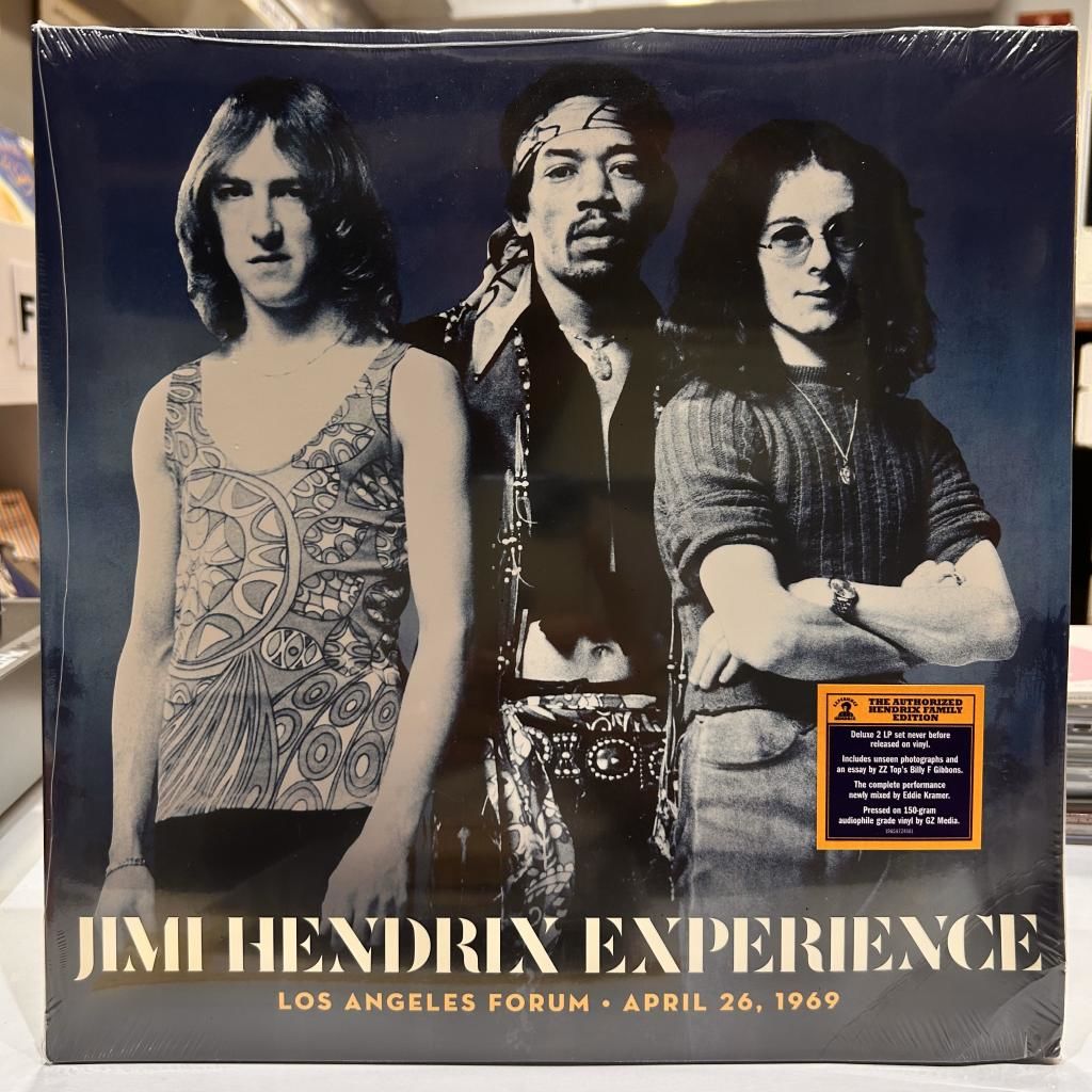 Jimi Hendrix Experience – Los Angeles Forum • April 26, 1969 DOUBLE LP