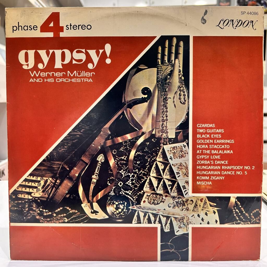 Werner Müller And His Orchestra – Gypsy! 1971 BASKI LP