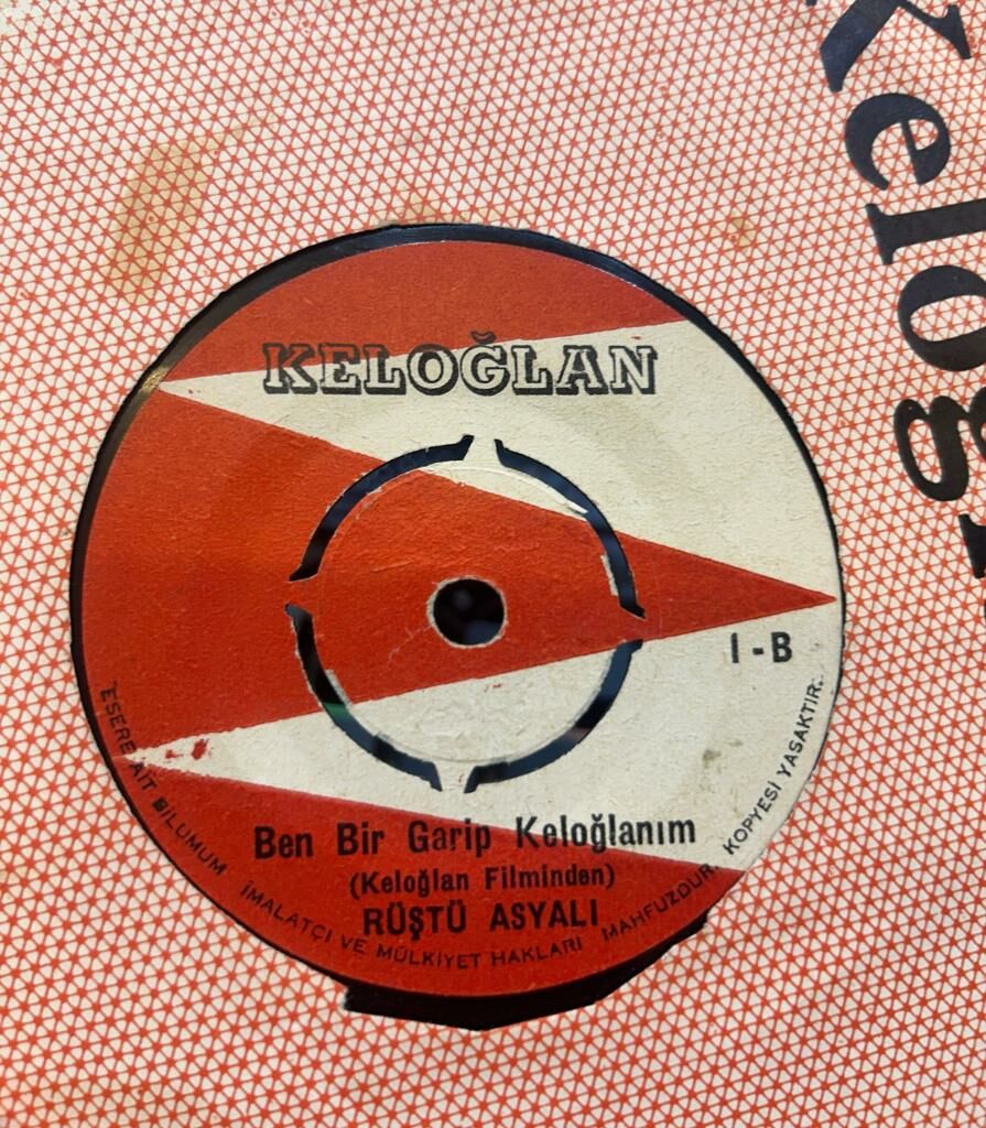 Rüştü Asyalı – Uyan Güzel / Ben Bir Garip Keloğlanım 1971 BASKI 45LİK