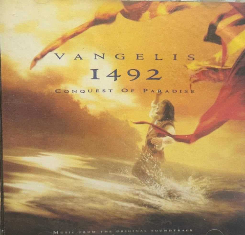 DİKKAT DİKKAT CD Vangelis – 1492 – Conquest Of Paradise (Music From The Original Soundtrack) 1992 BASKI CD
