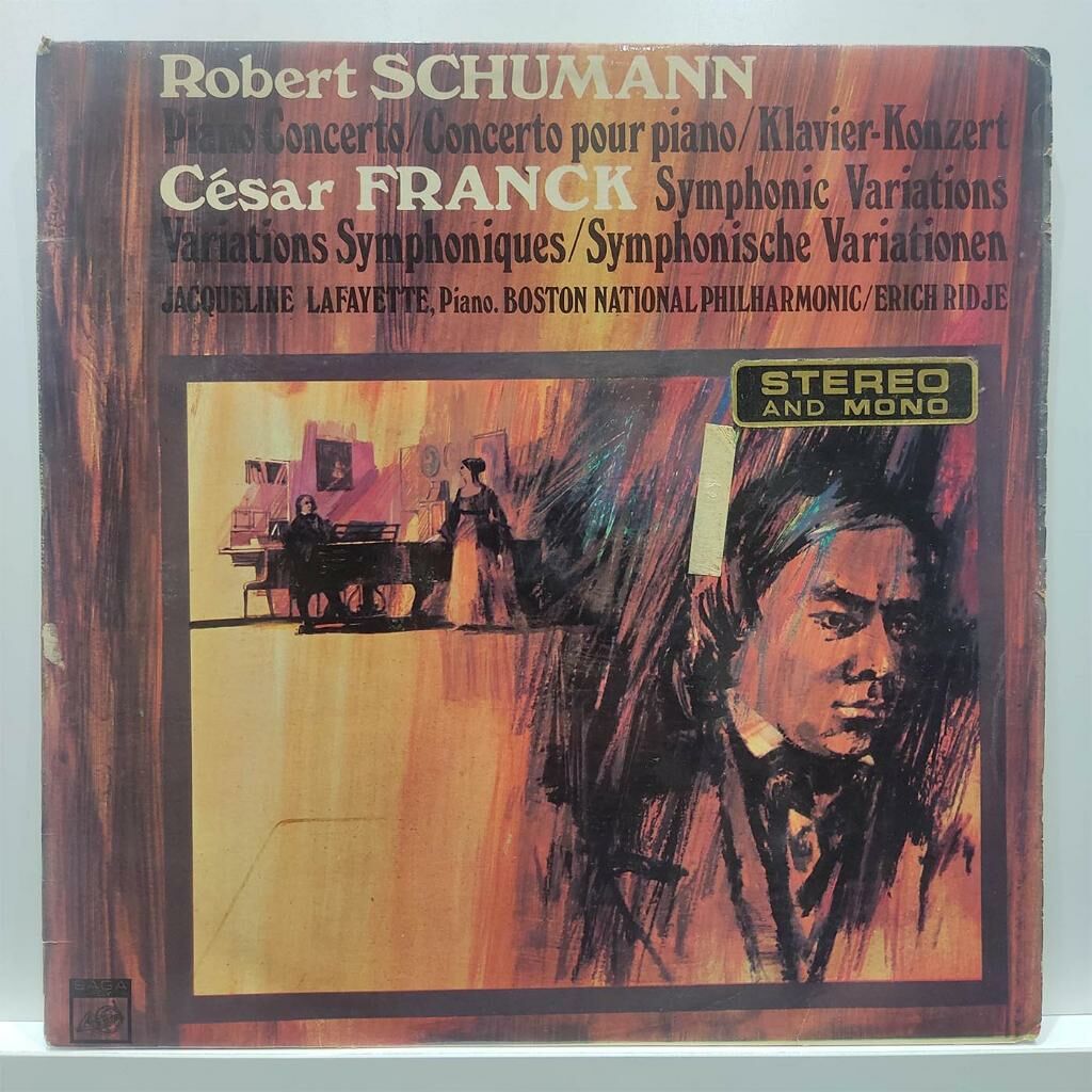 SCHUMANN, FRANCK DÖNEM BASKI KLASİK MÜZİK LONGPLAY