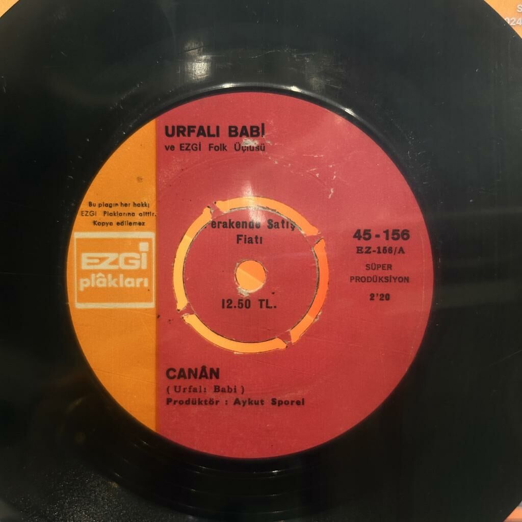 Urfalı Babi – Canân / Genç Osman 1969 BASKI 45LİK