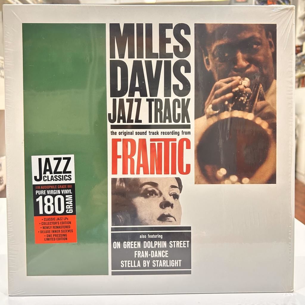 Miles Davis – Jazz Track 2013 BASKI LP AMBALAJINDA soundtrack French film L'Ascenseur Pour l'Echafaud