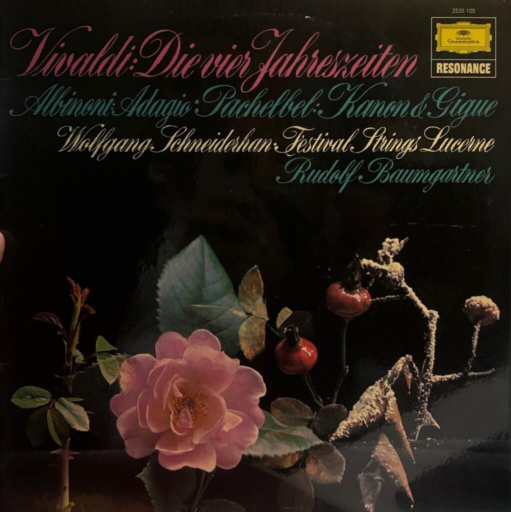Vivaldi / Albinoni / Pachelbel, Wolfgang Schneiderhan - 4 SEASONS 4 MEVSİM / Adagio / Kanon & Gigue 1977 BASKI LP