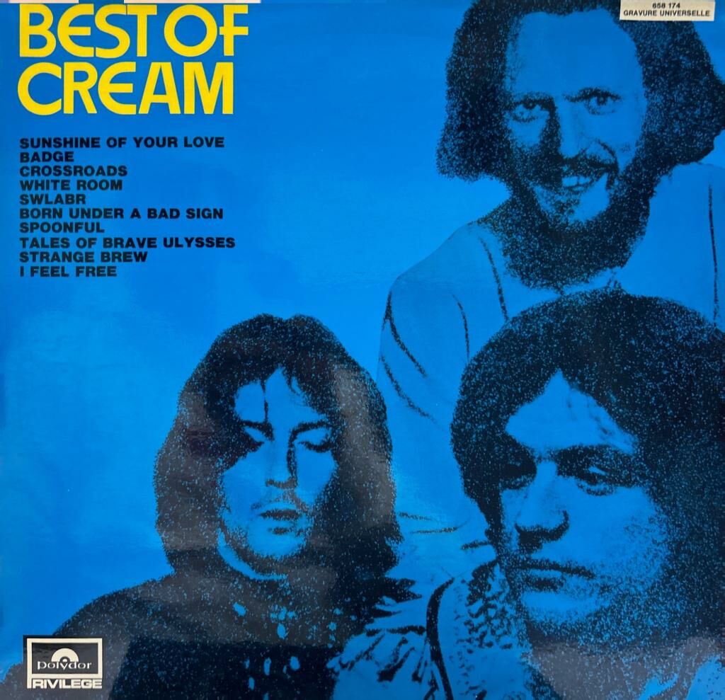 Cream – Best Of Cream 1969 BASKI LP