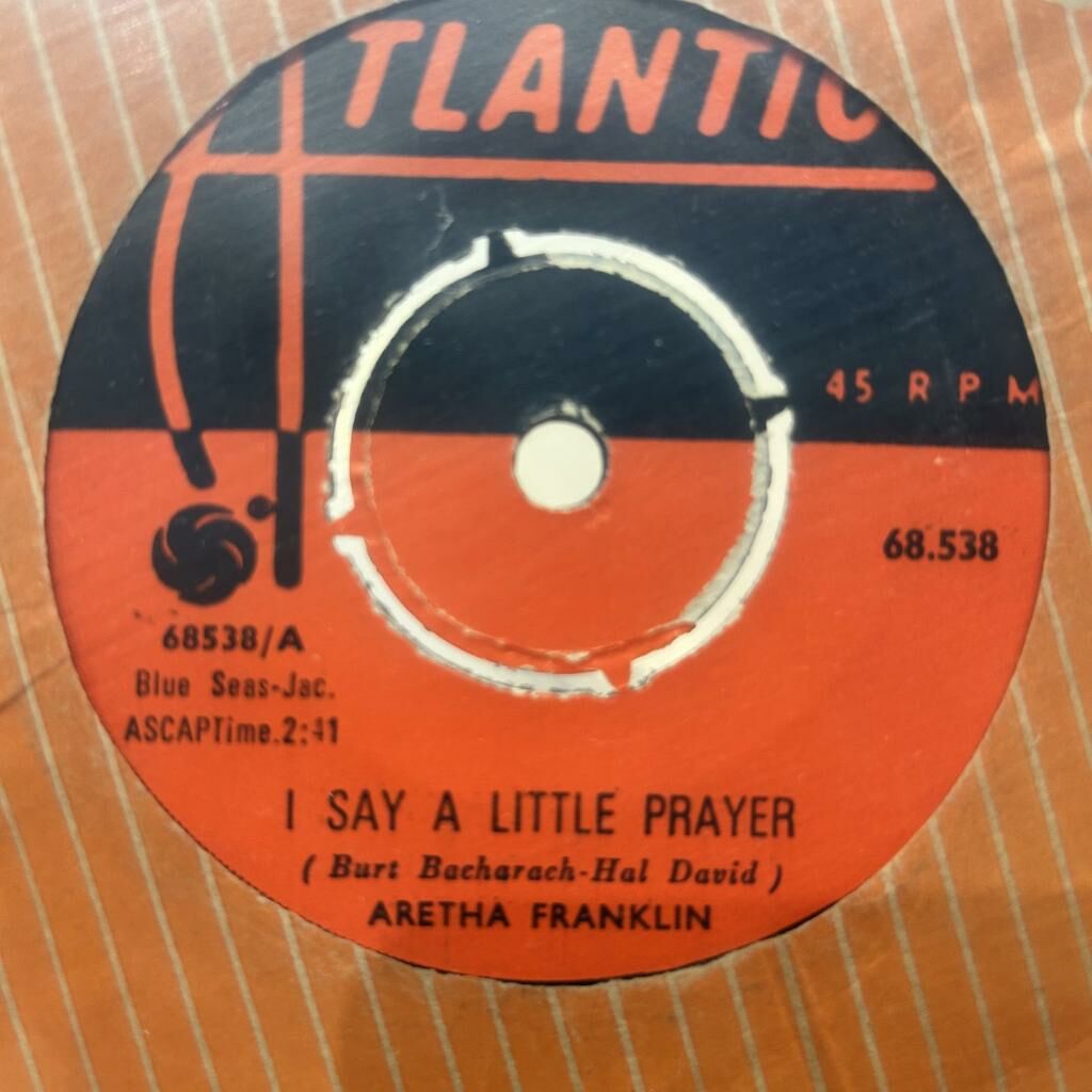 Aretha Franklin - The House That Jack Built / I Say A Little Prayer (7'') 45LİK