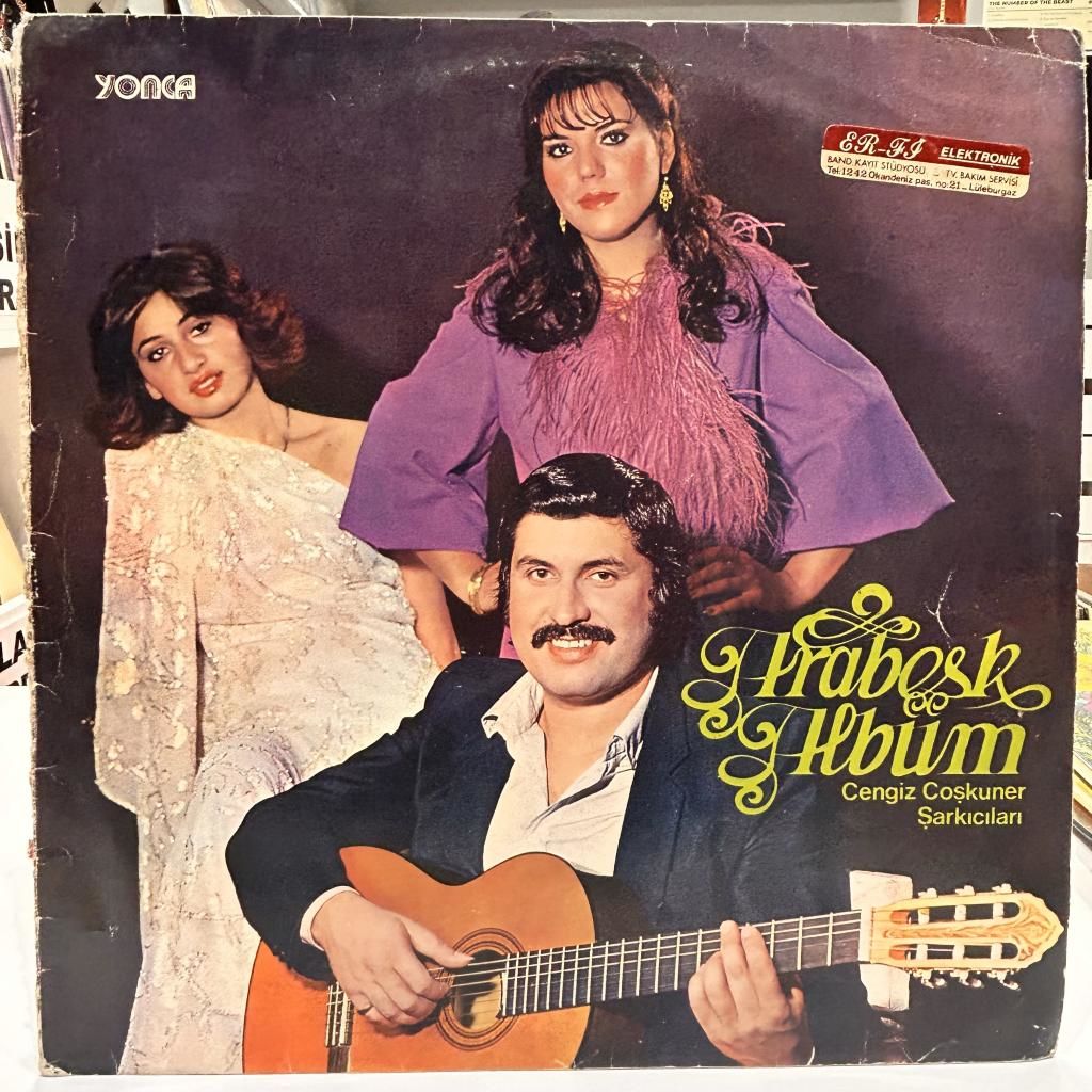 Cengiz Coşkuner – Arabesk 1981 BASKI LP