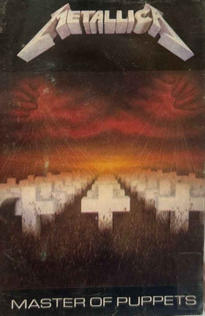 Metallica – Master Of Puppets 1990 BASKI KASET