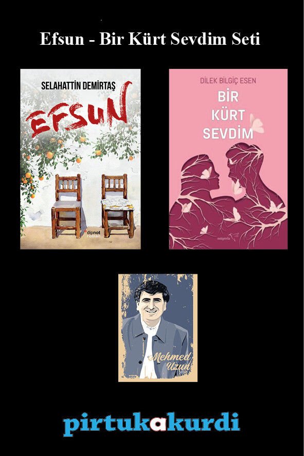 Efsun - Bir Kürt Sevdim Romanları Seti