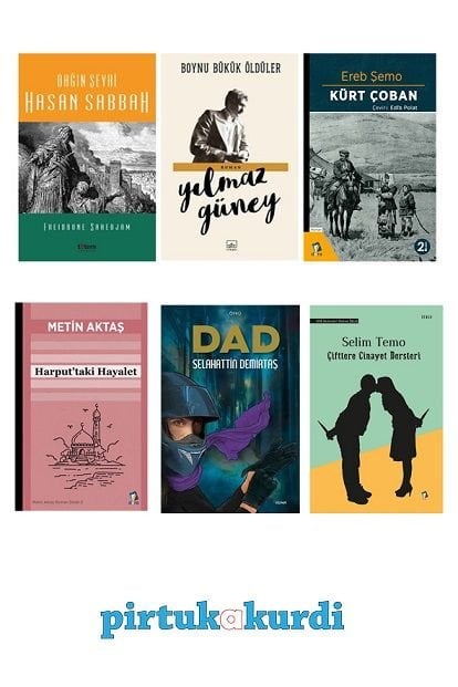 Hasan Sabbah - Dad - Kurdish Shepherd - They Died with Bent Neck - The Ghost in Harput - Murder Lessons for Couples Special Novel Set