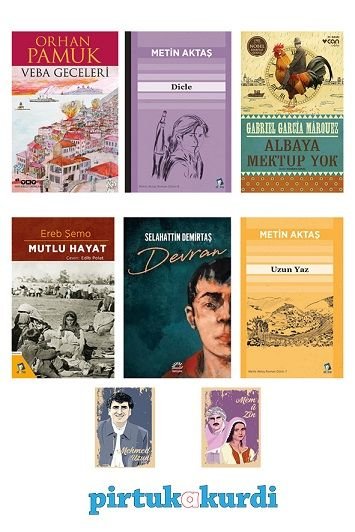 Veba Geceleri - Dicle - Albaya Mektup Yok - Mutlu Hayat - Devran - Uzun Yaz Özel Roman Seti