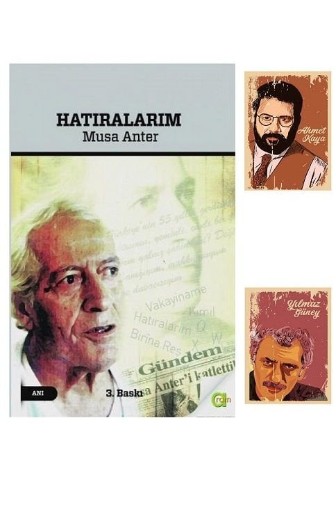 Hatıralarım - Musa Anter Özel Defterli Seti