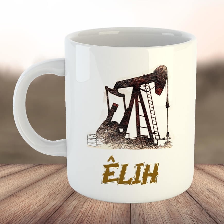 Êlih Porselen Kupa Bardak - Batman Şehir Kupası