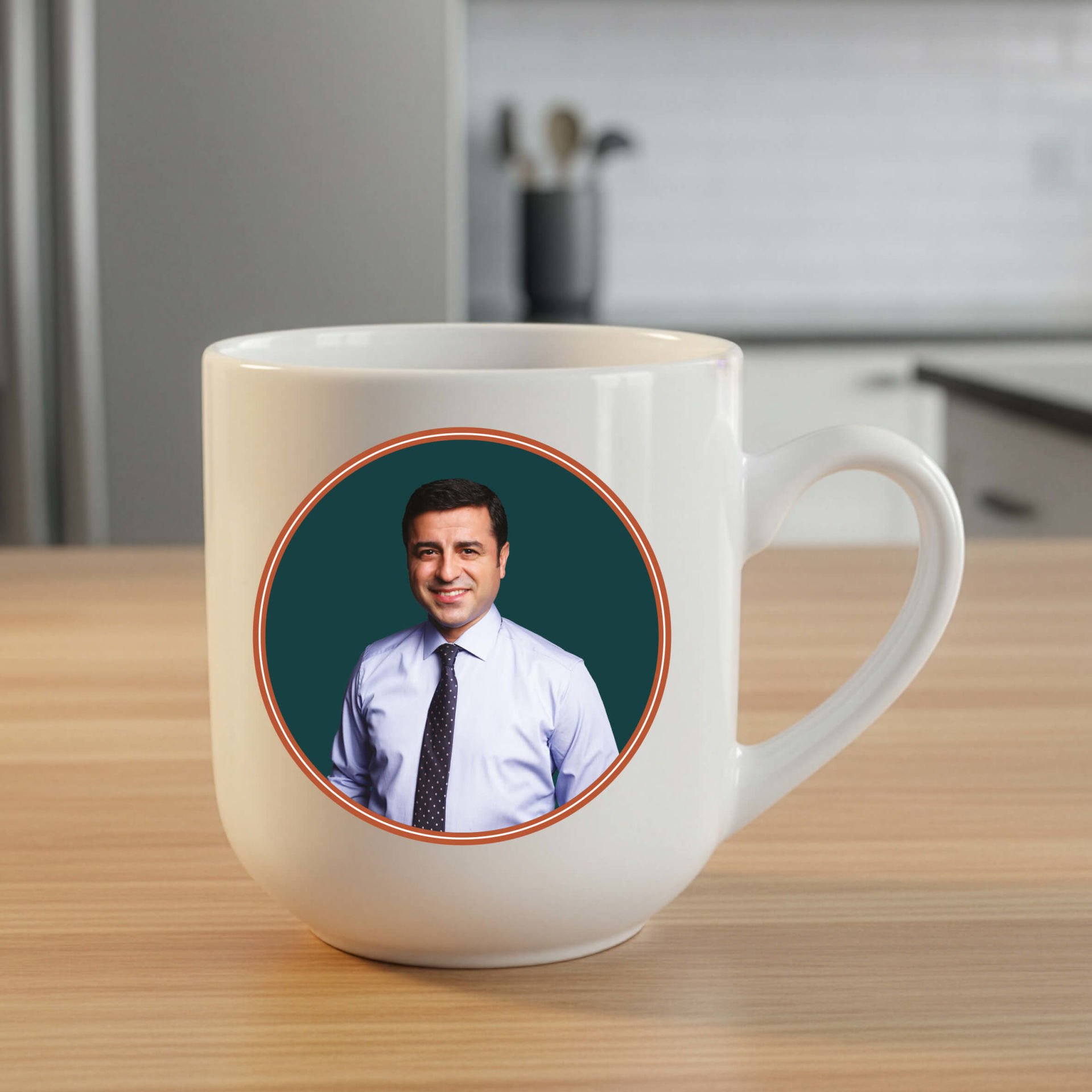 Selahattin Demirtaş Beyaz Elite Kupa Bardak - Selahattin Demirtaş Elite Kupası