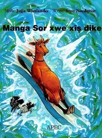 Manga Sor Xwe Xîş Dike