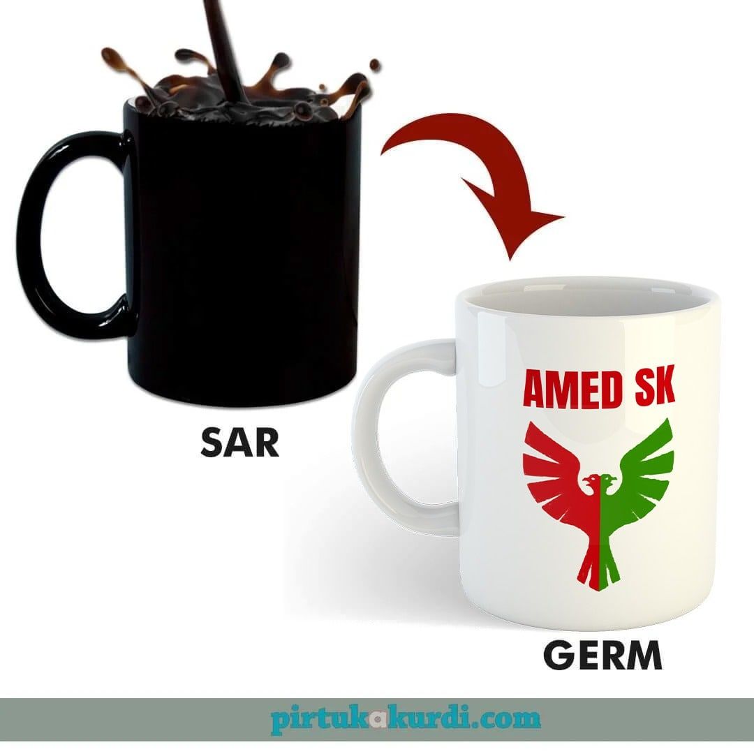 Amed Spor Sihirli Porselen Kupası - Amedspor Kupa Bardak