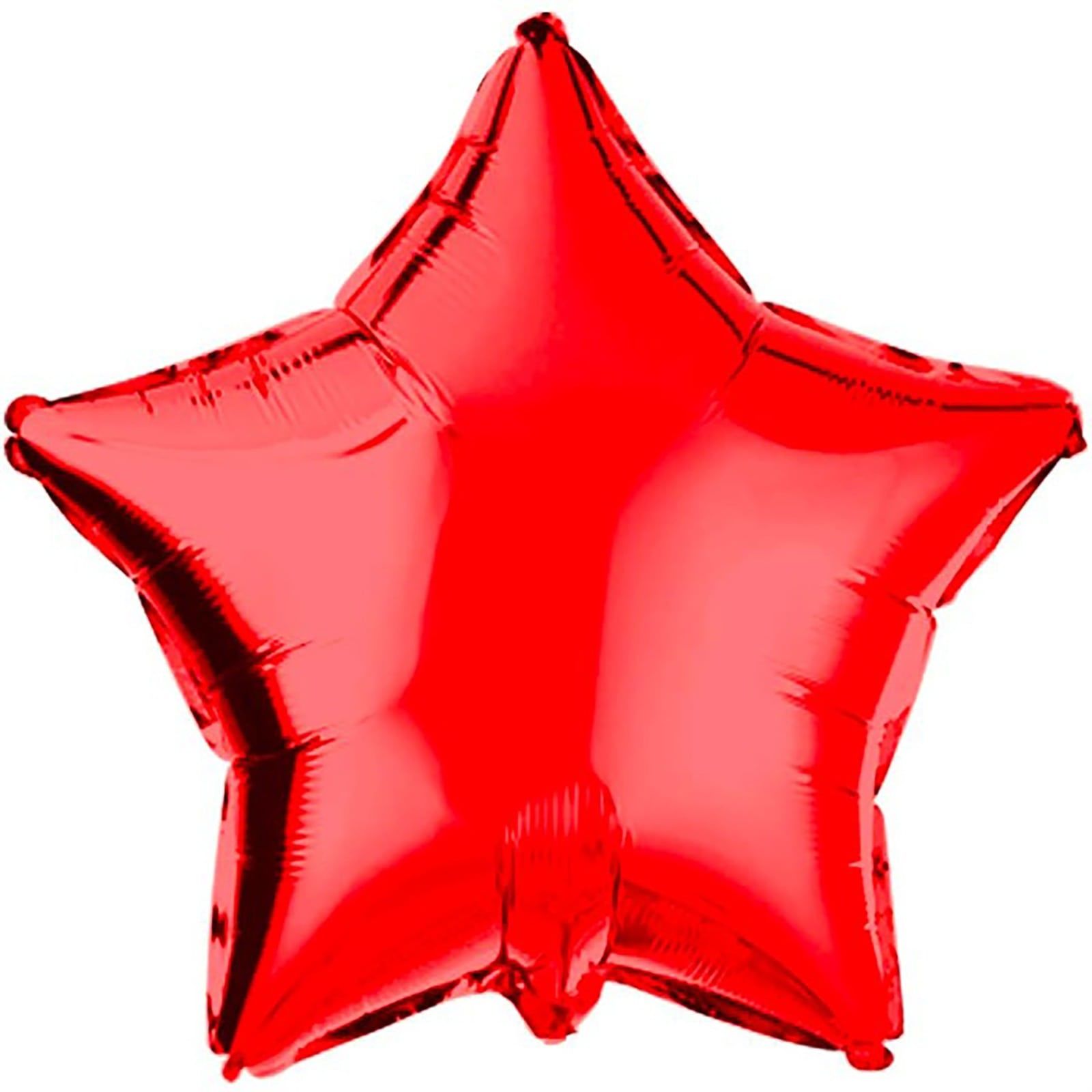 Yıldız Folyo Balon Kırmızı 18 inç 45 cm