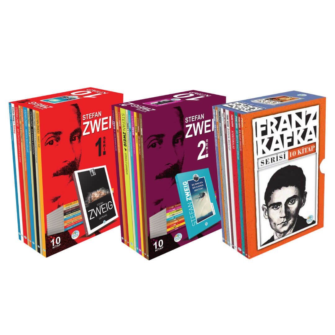 Stefan Zweig ve Franz Kafka Seti (30 Kitap)