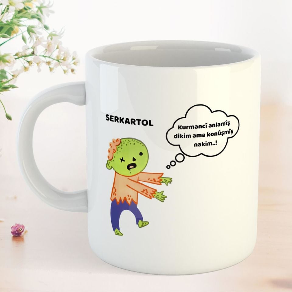 Serkartol Porselen Kupa Bardak - Serkartol Kupası