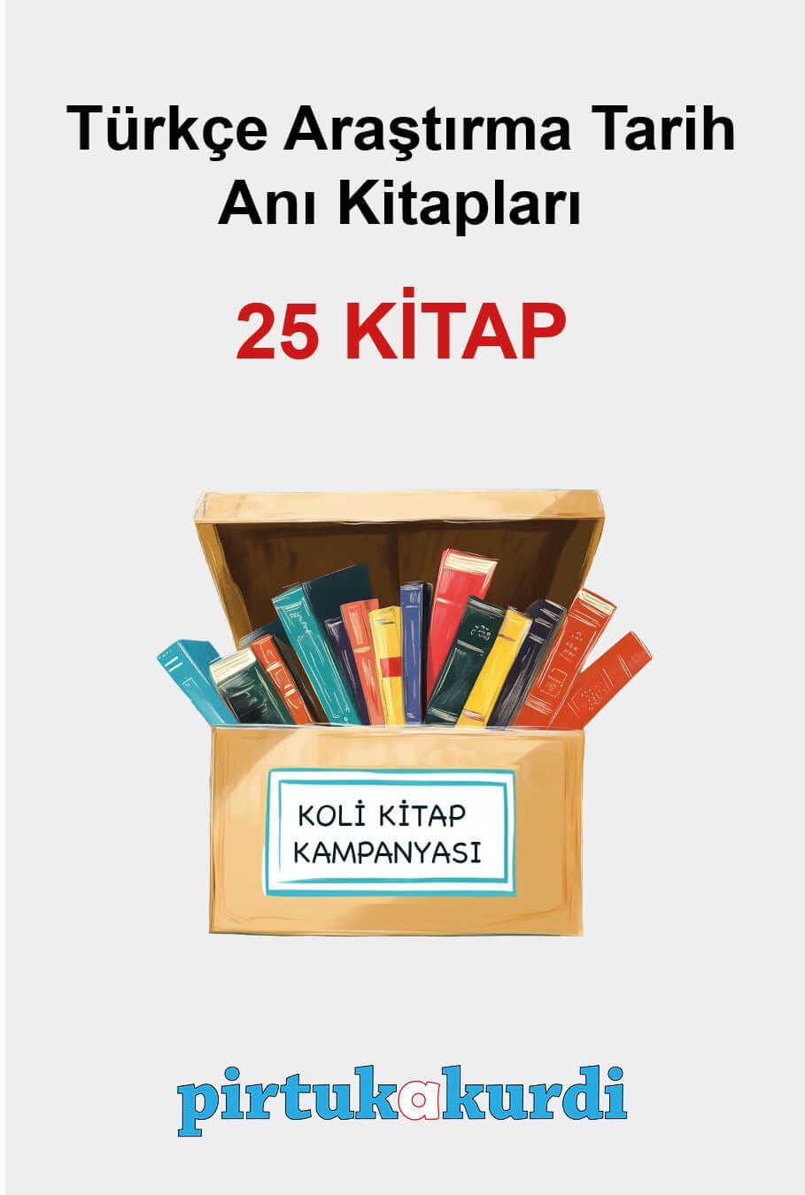 Türkçe Araştırma Kürt Tarihi Anı Kitapları - Koli Kitap Kampanyası (25 KİTAP)
