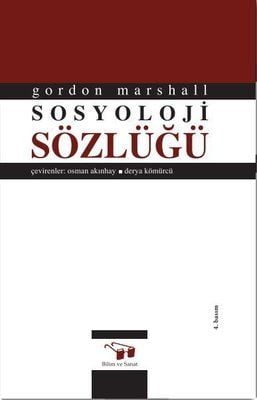 Sosyoloji Sözlüğü