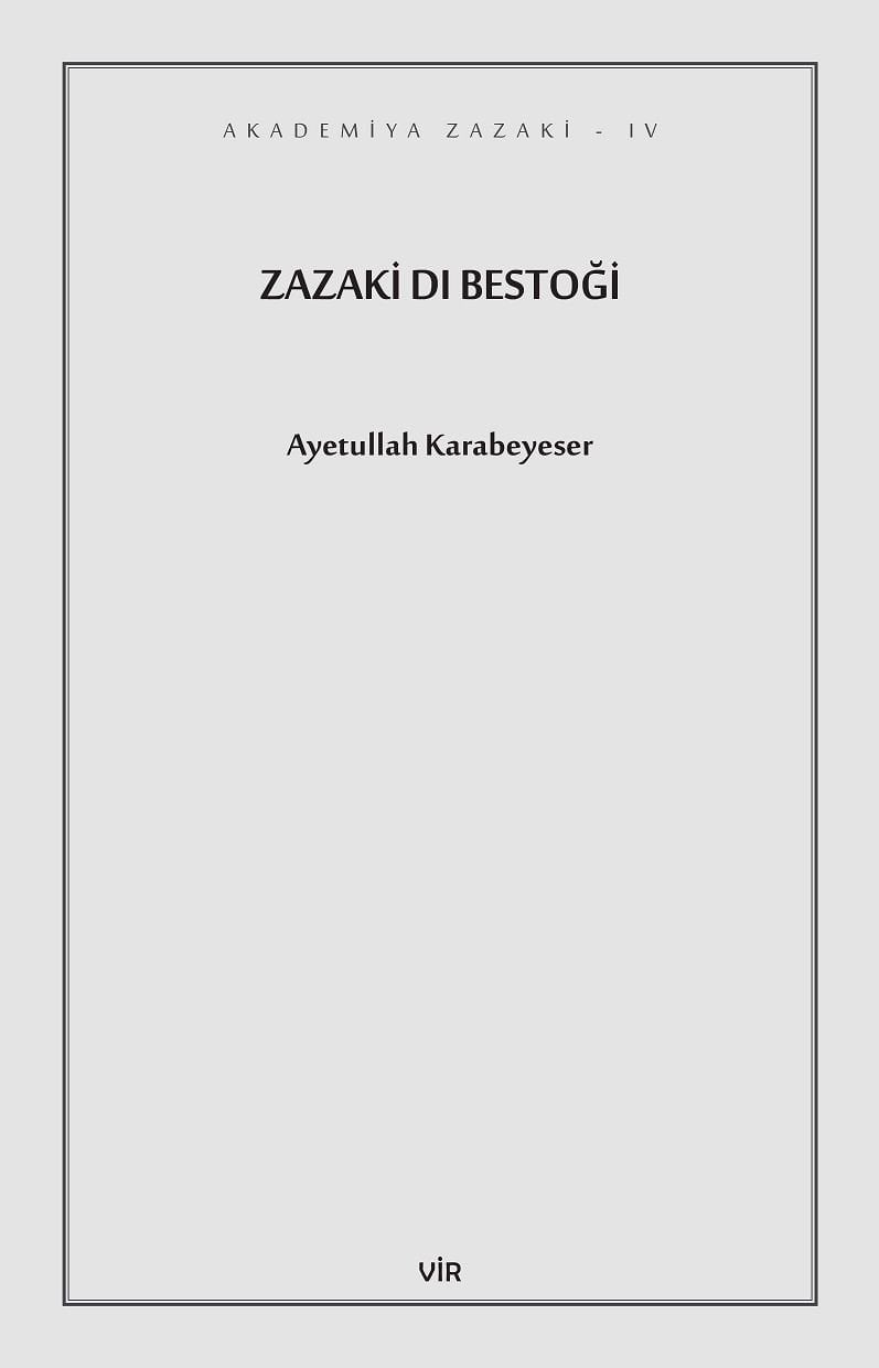 Zazaki Dı Bestoği