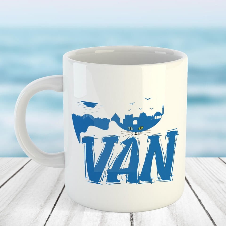 Van City Design Porcelain Mug