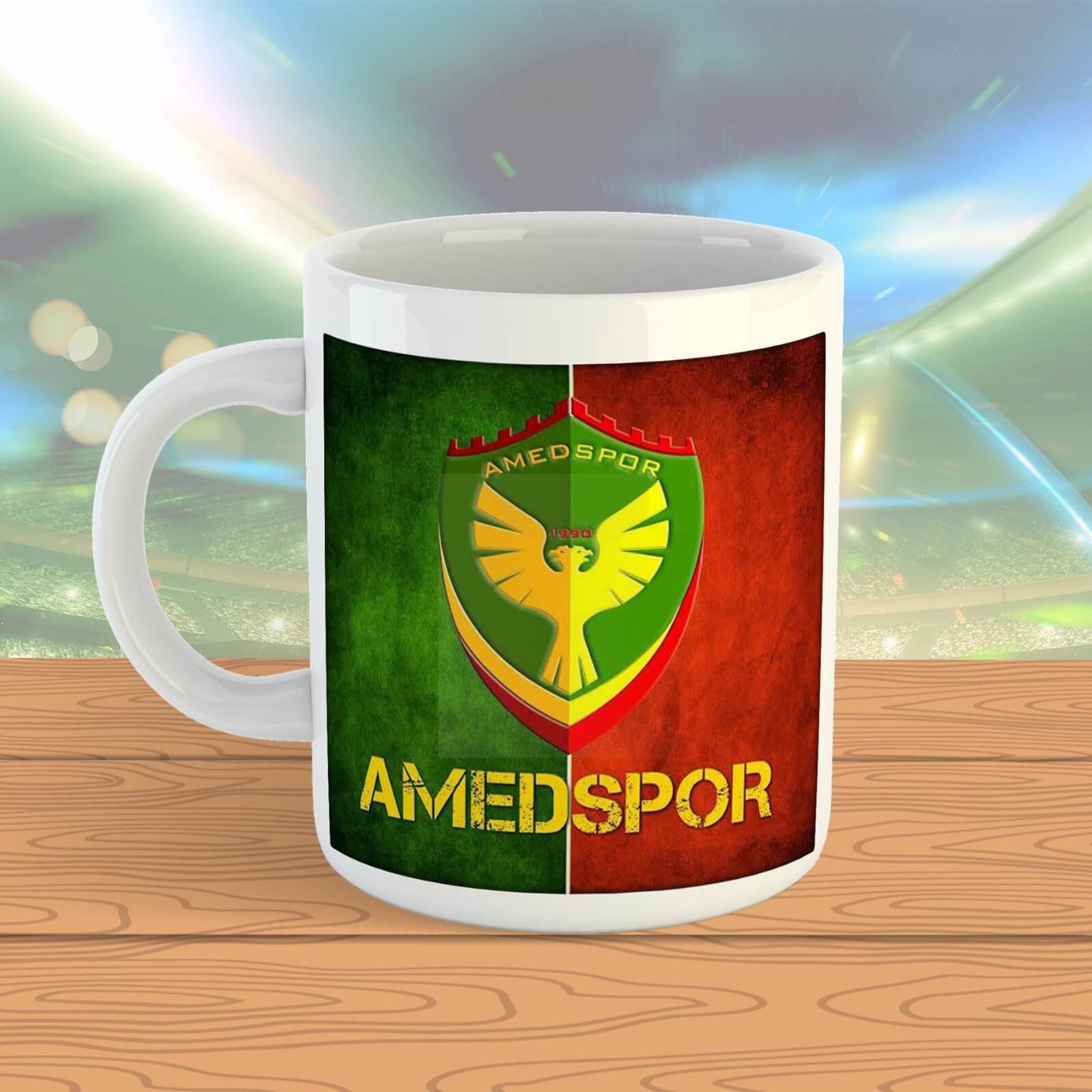 Amedspor Taraftar Porselen Kupa Bardak - Amed Spor Kupası 4