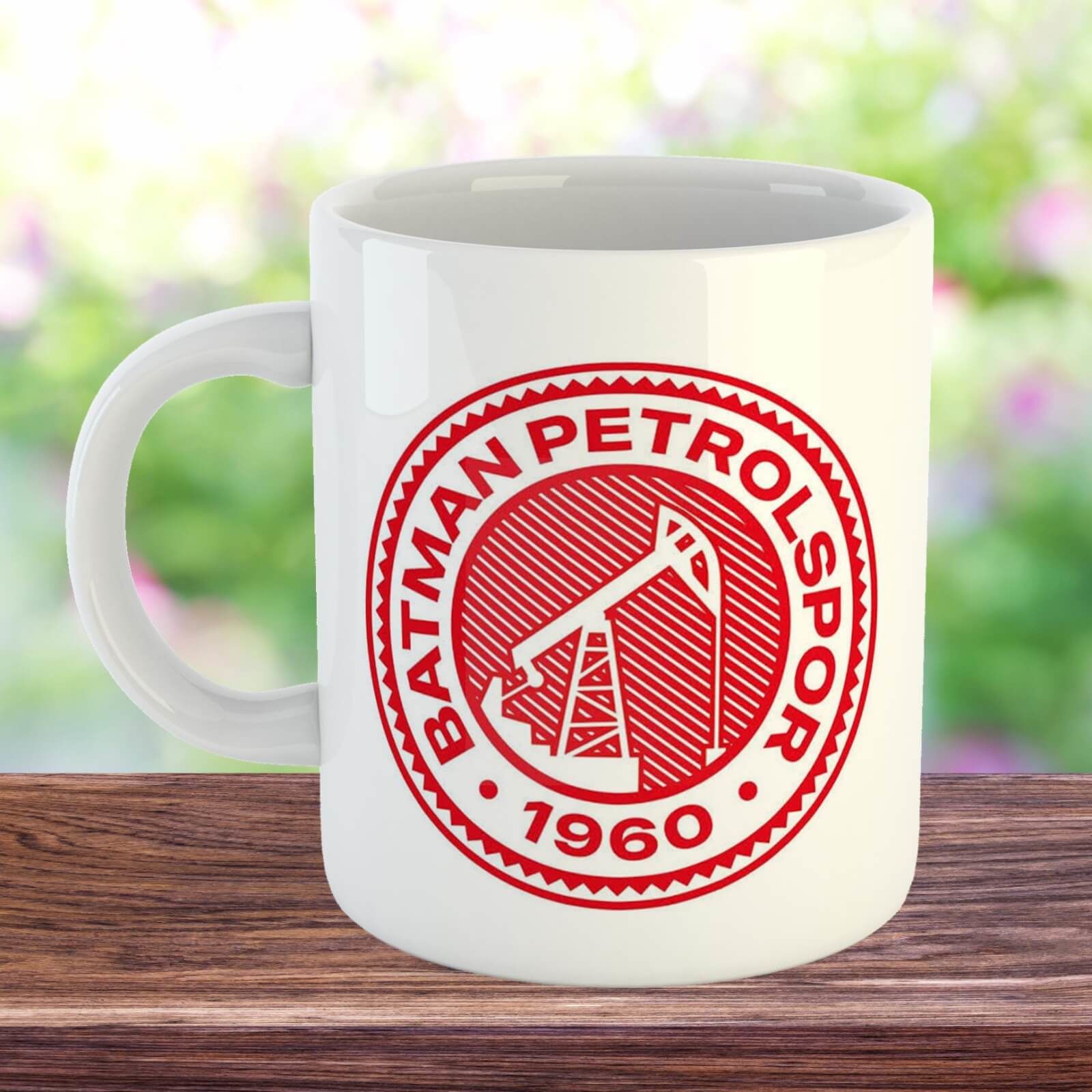 Batman Petrol Sports Fan Porcelain Cup - Batman Petrol Sports Cup