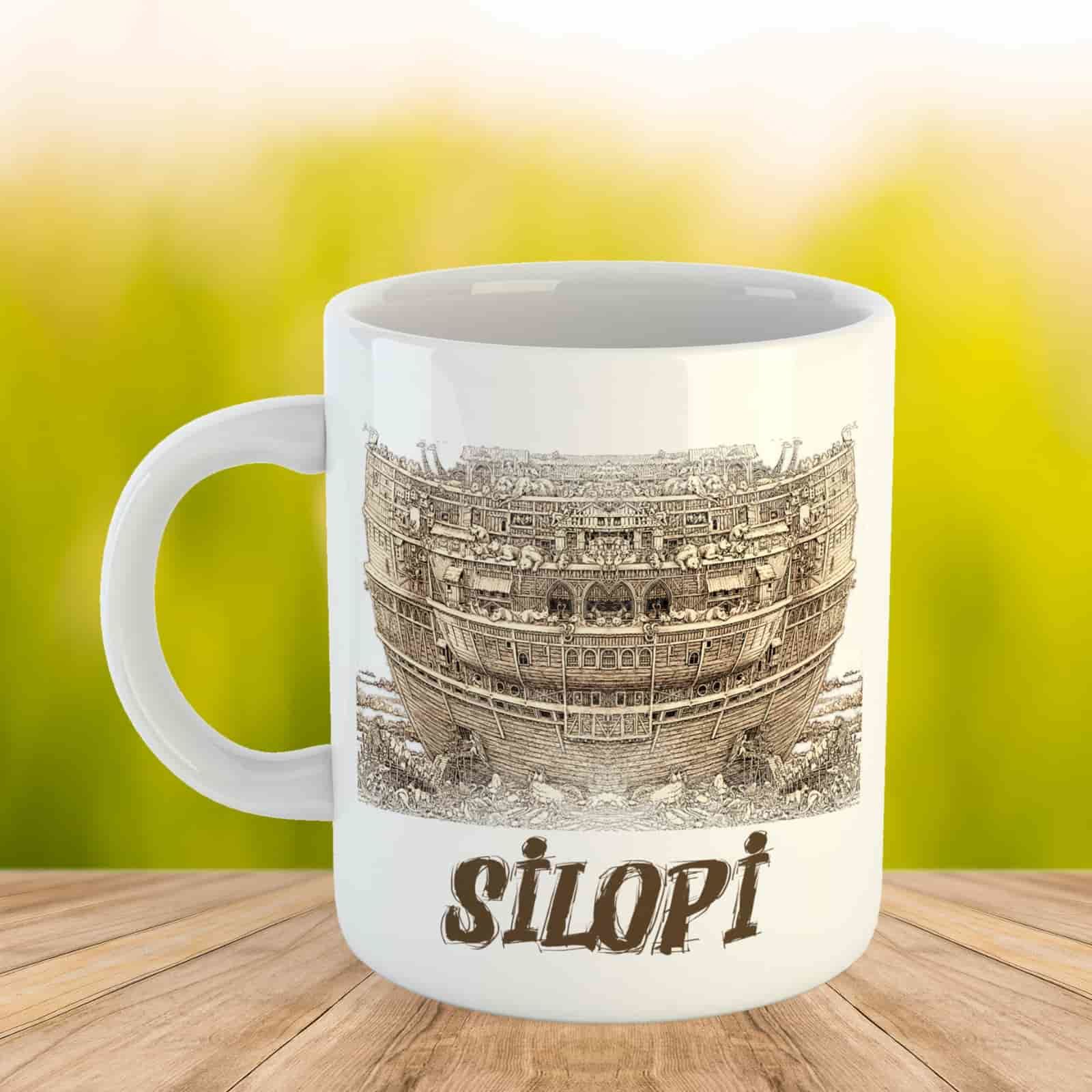 Silopi Designed Porcelain Mug - Silopi Cup