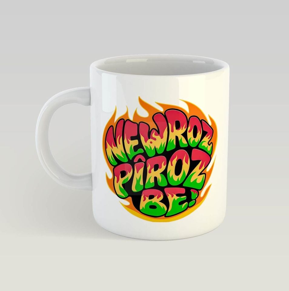 Kupaya Newrozê - Newroz Tasarımlı Kupa Bardak