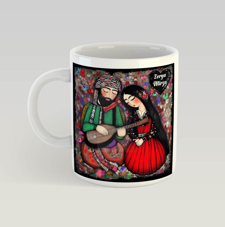 İsme Özel Sevgiliye Özel Porselen Kupa - Sevgililer İçin Kupa Bardak