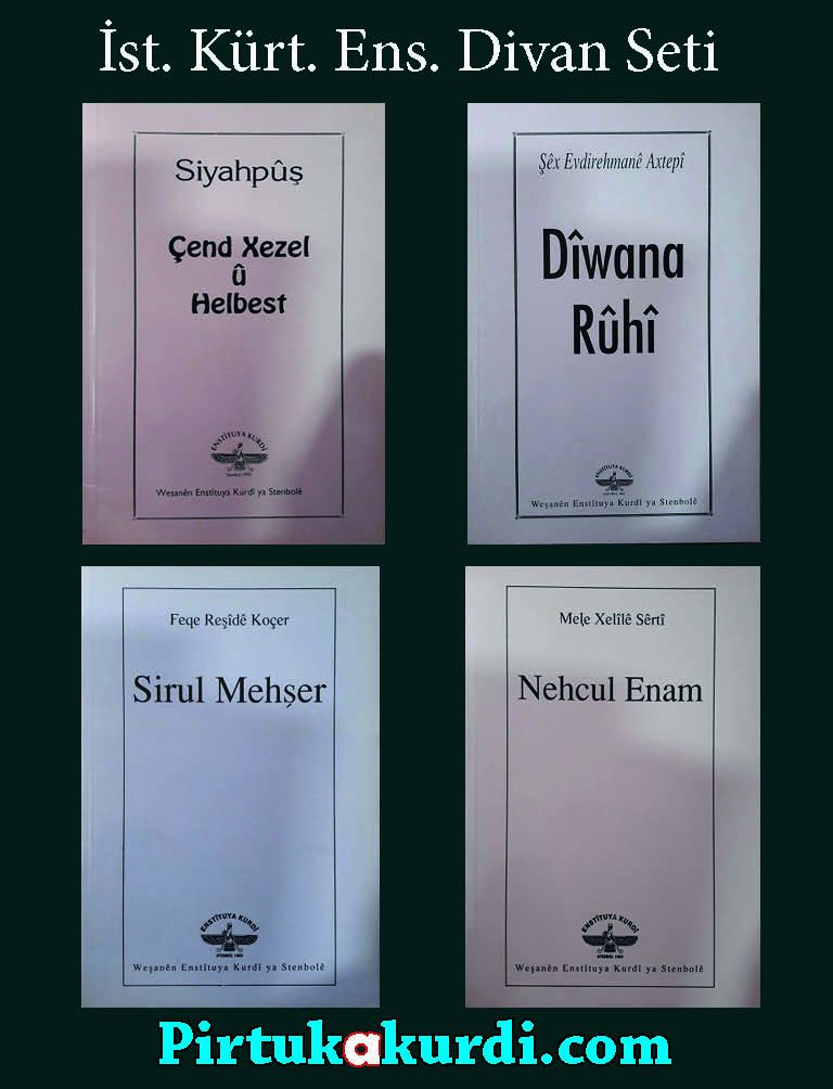 İstanbul Kürt Enstitüsü Divan Seti
