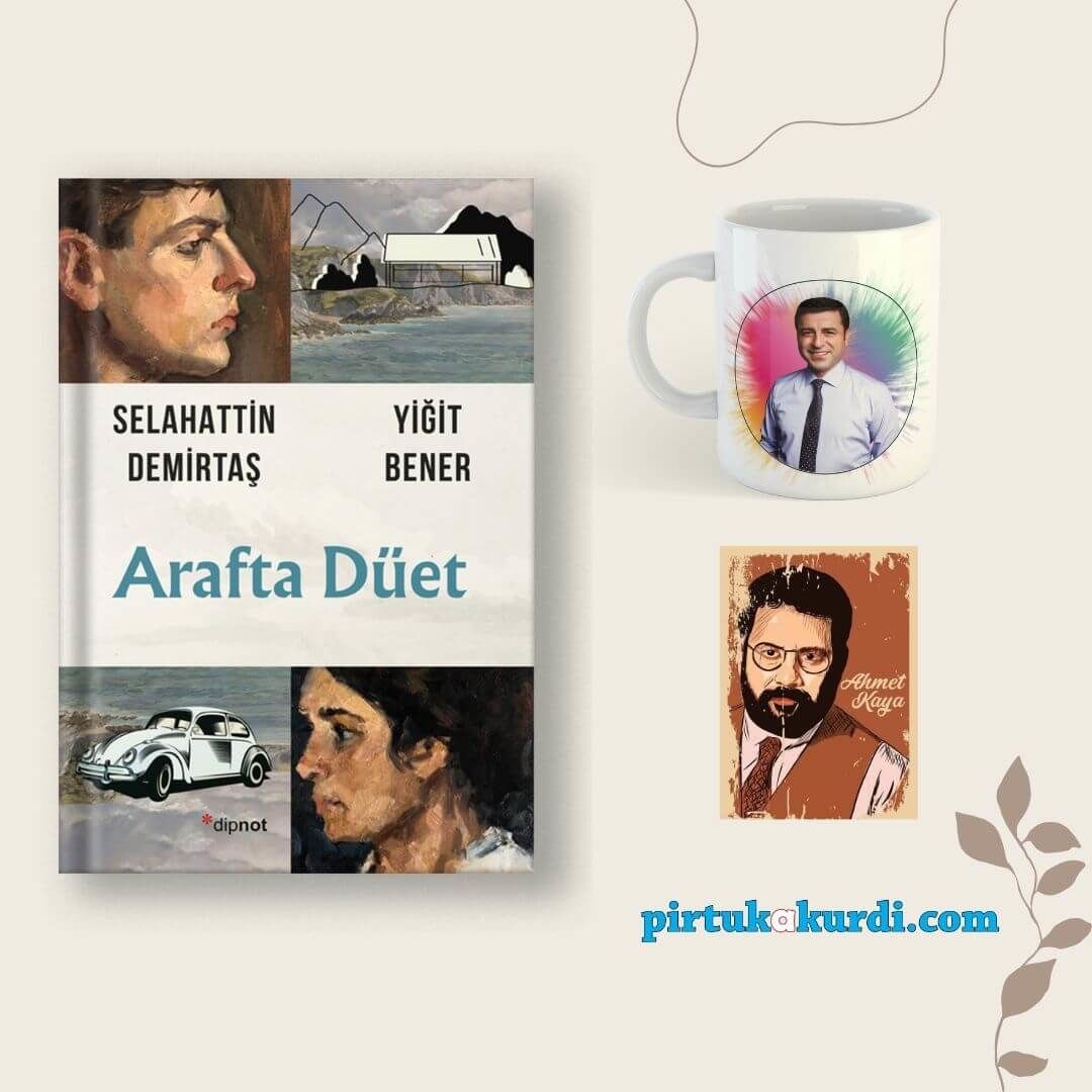 Duet in Purgatory - Selahattin Demirtaş - Notebook and Demirtaş Cup Set