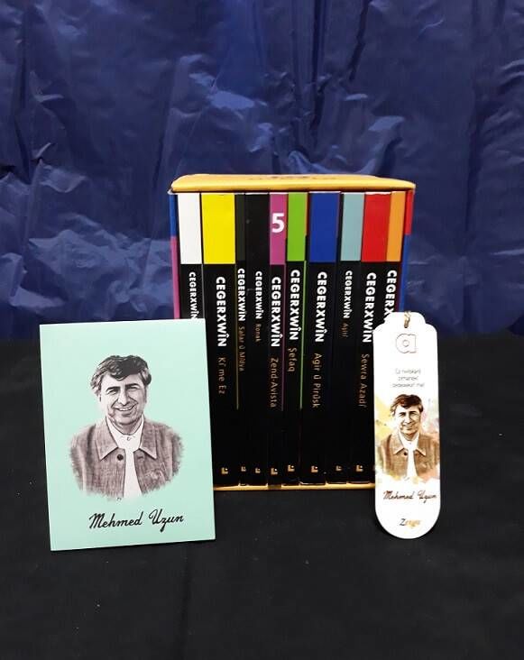 Seta Cegerxwîn (notebook+bookmark)