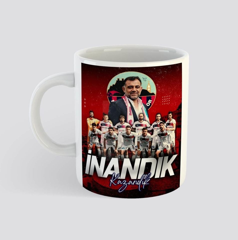 Mardin Spor 1969 İnandık Kazandık Kupa Bardak - MardinSpor 1969 Şampiyon Kupası