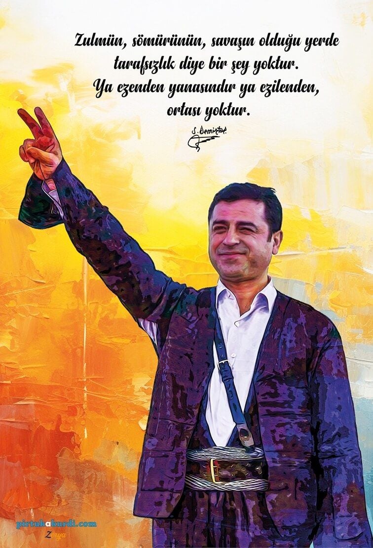 Selahattin Demirtaş Posteri - Demirtaş Posterleri