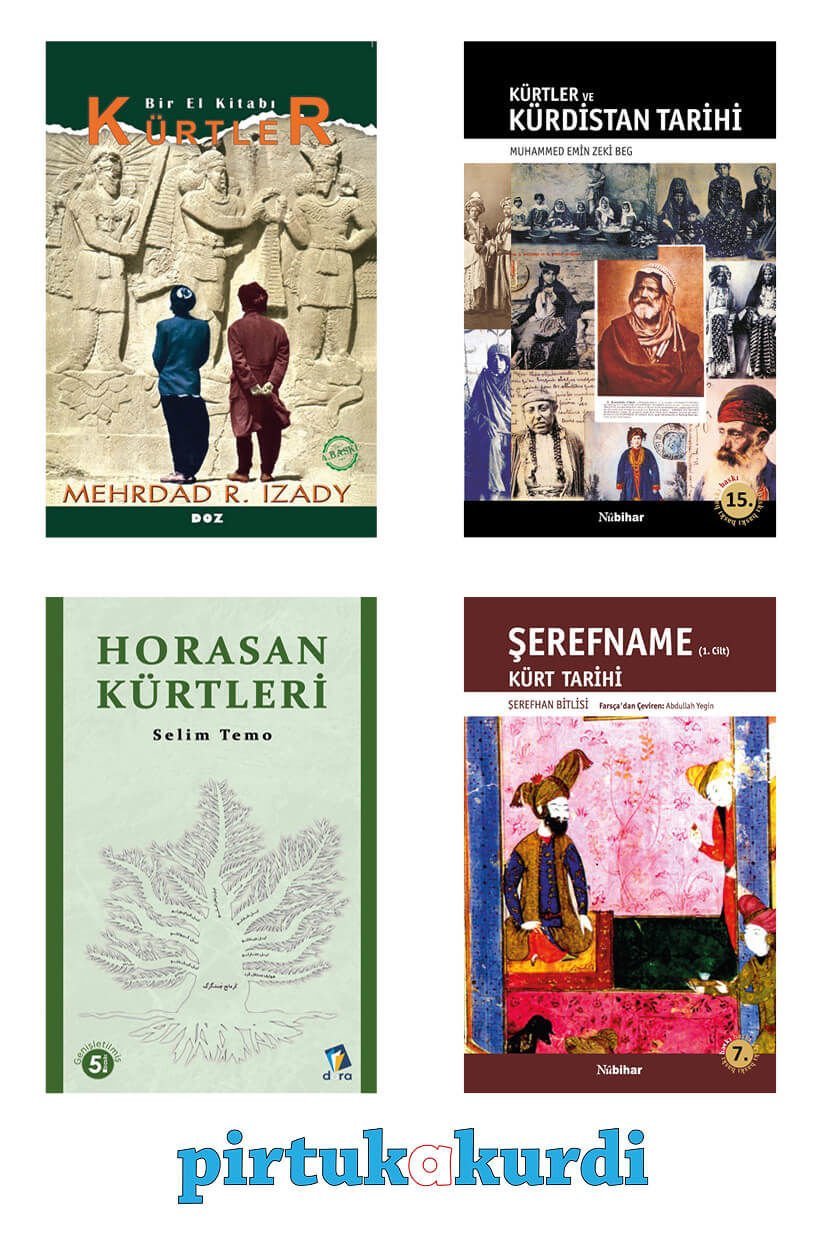 En Çok Tercih Edilen 4 Kürt Tarihi ve Araştırmaları Kitapları Seti