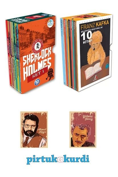 Franz Kafka - Sherlock Holmes Set with Special Notebook (20 Books)