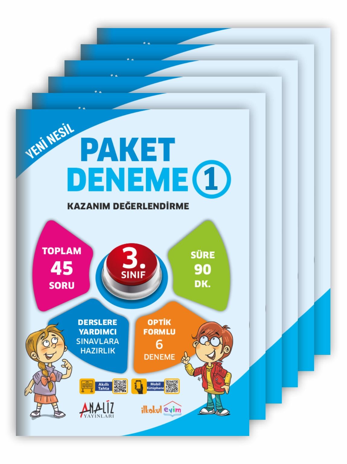 3.SINIF YENİ NESİL PAKET DENEME 6'LI