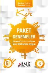 5.SINIF PAKET DENEME SINAVI 6'LI DENEME