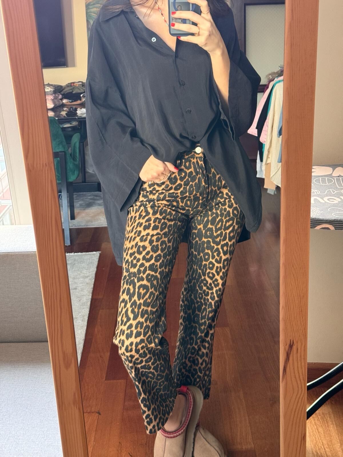 Leopar Desenli Jean
