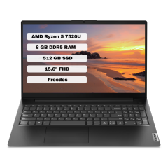 Lenovo V15 G4 AMN 82YU00QKTX AMD Ryzen 5 7520U 8GB 512GB SSD Freedos 15.6'' FHD Taşınabilir Bilgisayar + Logitech Mouse