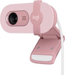 Logitech Brio 100 Full HD 1080P Mikrofonlu Webcam - Pembe 960-001623