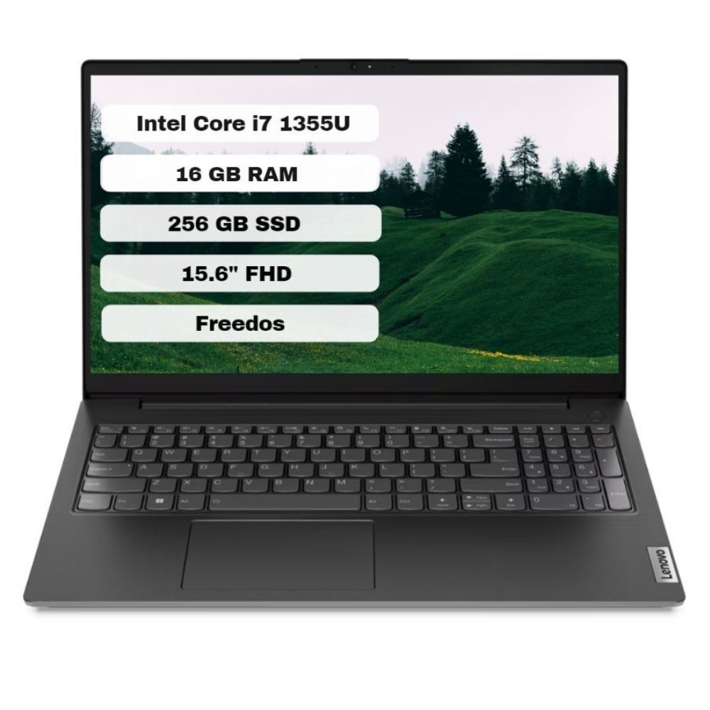 Lenovo V15 G4 Intel Core i7 1355U 16GB 256GB SSD Freedos 15.6'' FHD Taşınabilir Bilgisayar 83A1003NTX