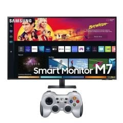 Samsung M7 LS43BM700UPXUF 43'' UHD 60Hz 4ms (HDMI+Type-C) Akıllı Monitör + Logitech G 710 Gamepad