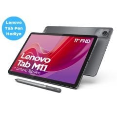Lenovo Tab M11 TB330XU 11'' 4GB 128GB WUXGA Wifi + LTE Tablet ZADB0231TR Lenovo Tab Pen Hediyeli (Sim Kart Uyumlu)