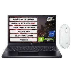 Acer Nitro V 15 NH.QNCEY.001 Intel Core i5 13420H 8GB 512GB SSD RTX3050 Freedos 15.6'' FHD Taşınabilir Bilgisayar ANV15-51-59CJ + Logitech Pebble M350S Mouse